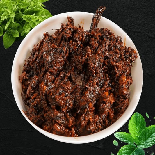 Pudhina Pachadi (Mint Leaves Pickle)